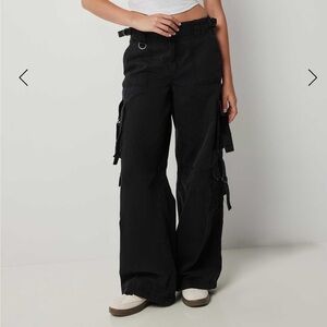 Black Cargo Pants